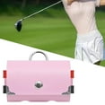 thumbnail image 6 of yotijay Golf Waist Bag Golf Ball Bag Organizer Multifunctional Storage Pouch for Fathers Pink, 6 of 8