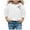 White, variant on Kiijoy Toddler Girls Halloween Sweatshirt Spider Web Print Sport Pullover, Sizes 3-4