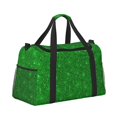 thumbnail image 2 of Kdxio Green Glitter Travel Duffel Bag Gym Bag Weekender Travel Bag Gym Bag for Women &Men Airplane Travel Essentials for Flying, 2 of 7