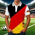 thumbnail image 3 of Family Matching Soccer Jersey T Shirts for Men Boys Germany Flag Printed Short Sleeve Football Fan Tops, 3 of 5