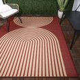 thumbnail image 5 of Balta Cerise Contemporary  Indoor/Outdoor Area Rug Red 7'10" x 10' 8' x 10', 5 of 5