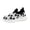 Black, variant on Dakaela 5-13Y Girls Boys Sneakers Toddler Non Slip First Walkers Shoes Mesh Breathable Plaid Kids Running Tennis Sock Shoes Pink