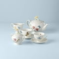 thumbnail image 4 of Lenox Butterfly Meadow 8-Piece Tea Set, Service for 2, White - 6386635, 4 of 5