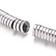 thumbnail image 3 of 1strand Electroplate Non-magnetic Hematite Beads Strands Heishi Beads Disc/Flat Round Silver Plated 8x2mm Hole: 1mm 194pcs/strand 15.7 inch, 3 of 3