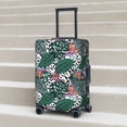 thumbnail image 6 of Susaid Tropical Leaves Print Elastic Washable Suitcase Cover with Hidden Zipper, Fits 18-32 Inch Luggage for Protection During Travel-Medium, 6 of 7