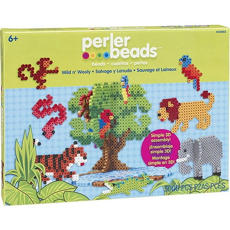 Perler Fuse Bead Value Activity Kit, Wild 'n Wooly
