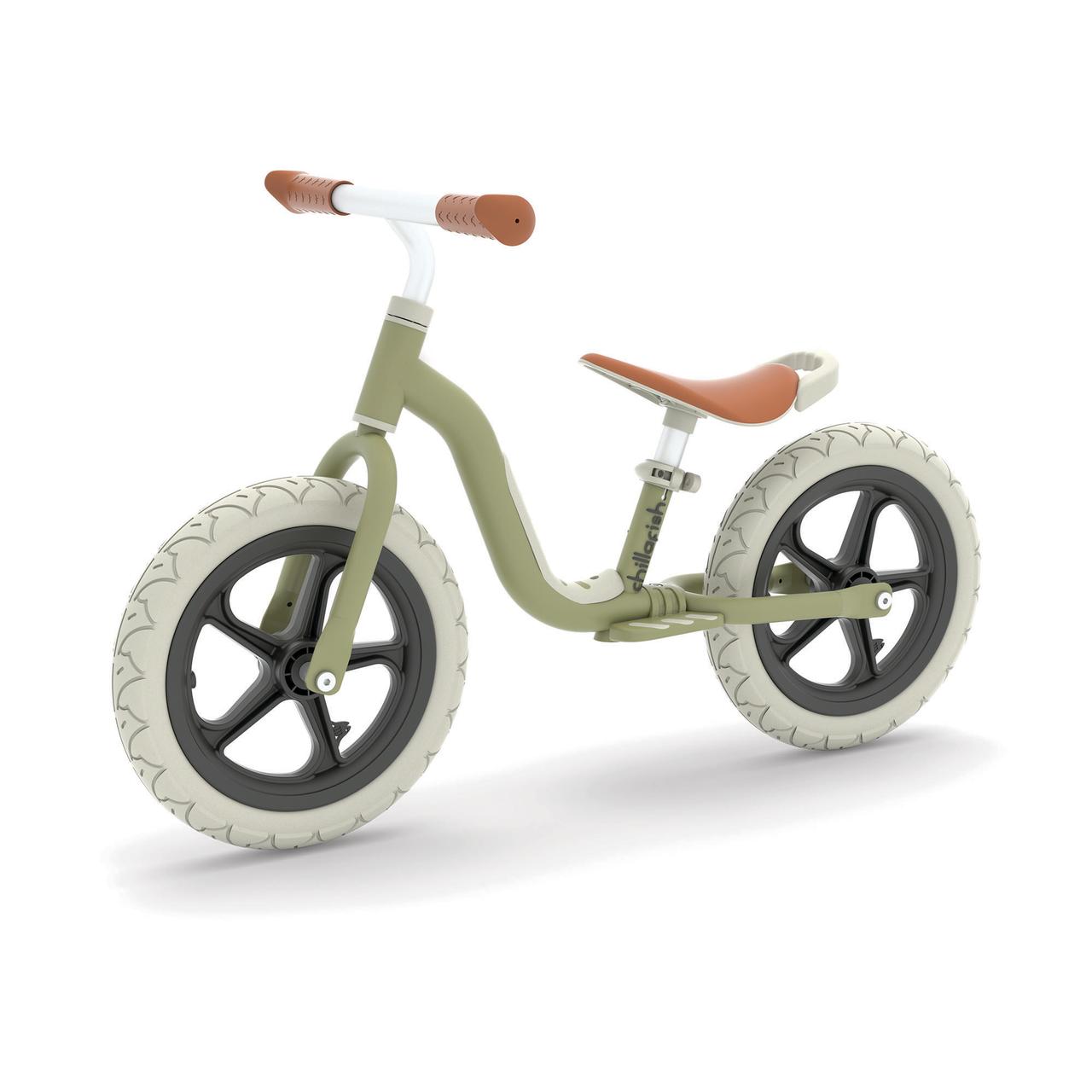 Chillafish Charlie Lux Balance Bike 12" Olive