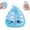 Blue, variant on 1 count Poop Squishy Ball, Blue Poop-Shaped Glitter Hand Grip Trainer | Poop Ball for Adults, Sensory Squishy Ball Hand Rehabilitation & Tool for Office & Daily Use, Fun Prank