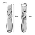 thumbnail image 5 of Soumake Nail Clippers with Glass File Ultra Sharp Heavy Duty Toe Clippers for Seniors German Stainless Steel Nail Clippers for Thick Nails, 5 of 8