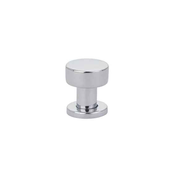 1 in. Cadet Cabinet Knob, Bright Chrome