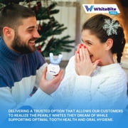 Whitebite Pro Gentle Teeth Whitening Kit with 4 Teeth Whitening Gels & 2 Remineralization Gels