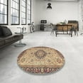 thumbnail image 3 of Ahgly Company Indoor Rectangle Traditional Sienna Brown Medallion Area Rugs, 2' x 5', 3 of 6