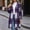 Purple, variant on QIYAGBSA Womens Long Plaid Coat Soft Tweed Hooded Zip Up Drawstring Fall Winter Outerwear with Pockets (Wine, M)
