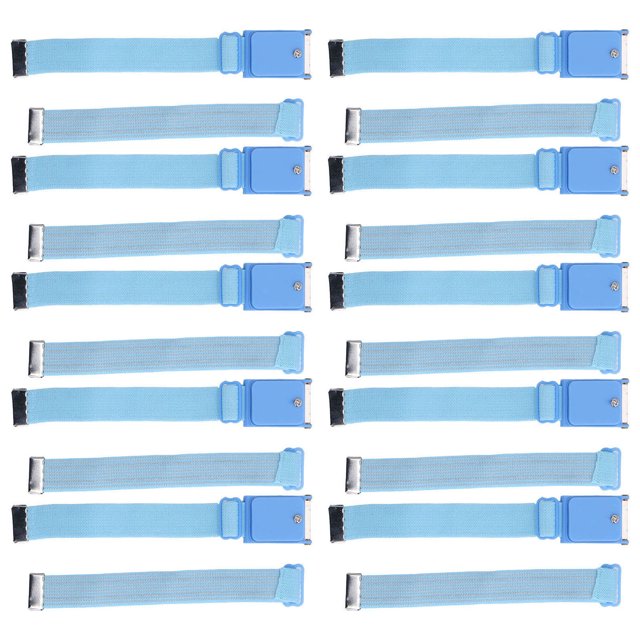Pulsera estática, 10 juegos de muñeca estática Correa para muñeca estática Correa para muñeca inalámbrica Calidad en la que puede confiar NikouMX herramienta