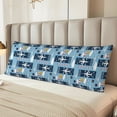 thumbnail image 2 of Balery Airplanes and Aviation Signs Funda Protectora para Almohada Corporal de Algodón Hipoalergénico con Cierre(55 x 21 pulgadas), Almohadas No Incluidas, 2 of 7