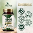 thumbnail image 4 of NMN Supplement - β-Nicotinamide Mononucleotide (NMN) 500 mg Per Serving - Pure NMN Formula - NAD+ Precursor Supplement - Cellular Energy & NAD Support - Vegan Capsules - Bottled in USA - 120 Capsules, 4 of 9