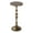 Antique Gold, variant on Butler Specialty Company Passeo 10 in. W Round Metal Pedestal End Table-Gold