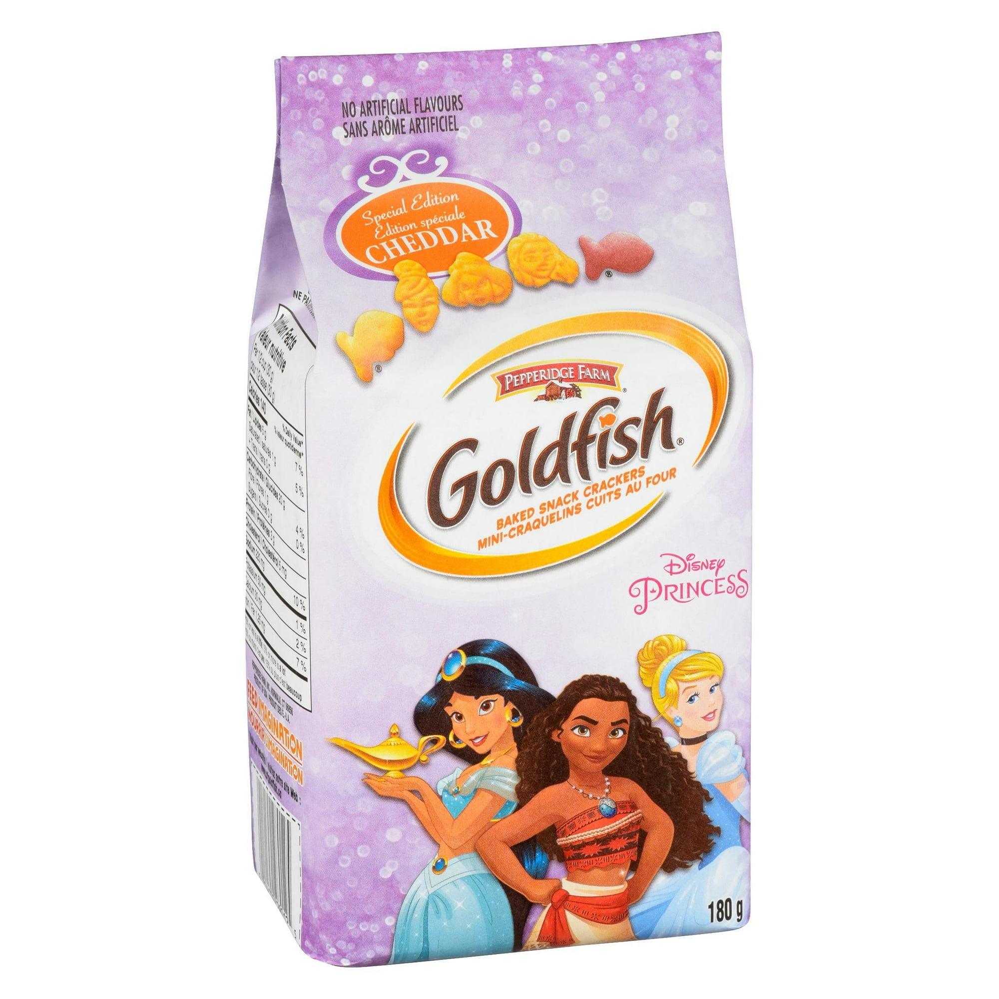 Mini-craquelins Goldfish Cheddar Princesses Disney, offerts pour une durée limitée