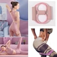 thumbnail image 6 of 10-piece Pilates fitness set including Pilates ring, 8-strand resistance bands, yoga mat, and block. Complete home gym kit for women. Essential unisex workout accessories., 6 of 7