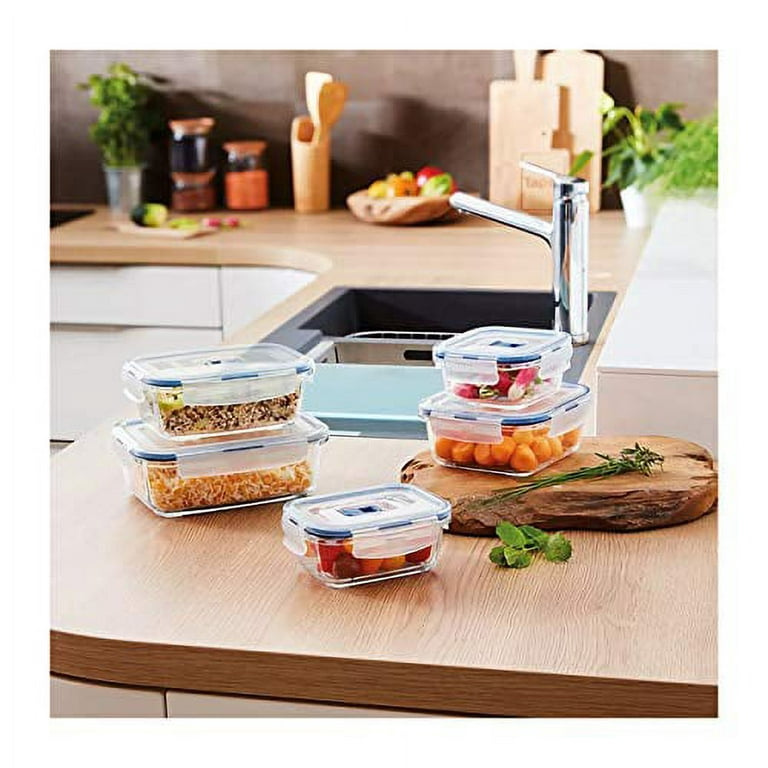 Luminarc Pure Box Active Glass Food Storage Container with Sliding