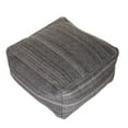 thumbnail image 4 of Parkland Collection Masoud Transitional Gray Pouf, 4 of 5