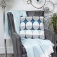 thumbnail image 6 of Parkland Collection Niam Transitional Multicolor Pillow Cover With Down Insert, 6 of 10