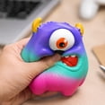 thumbnail image 4 of Simulation Cyclops Monster Squishy Squishy for Adults Soft Rubber Sensory Gadget Creative Character Office Desk Accessory Pressure Relief Tool 1 Pack, 4 of 7