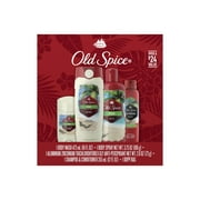 Old Spice Fiji Fresher Collection Body Wash, Body Spray, Deodorant and Shampoo Gift Pack