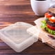 thumbnail image 3 of 2 cajas reutilizables para guardar tostadas, transparentes, para pan y sándwiches, para exteriores., 3 of 7