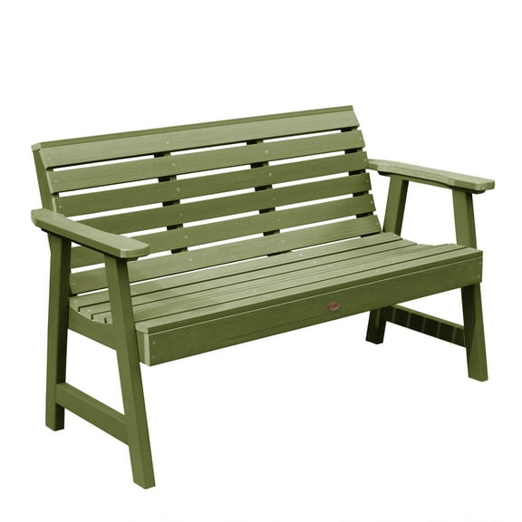 Eco-Friendly Recycled Plastic Weatherly Garden Bench, 5'