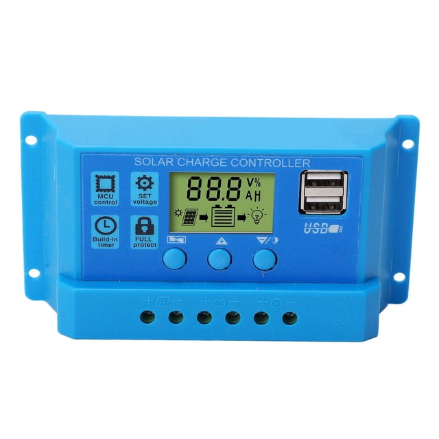 Controlador de carga solar Nikou PWM Funcionalidad inteligente