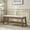 Beige, variant on Usaint Multi-Tone Speckled Fabric Solid Wood Frame Bench, Beige, 300 lb Limit