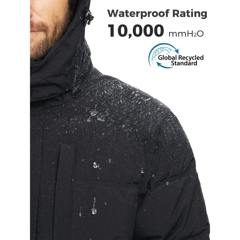 Wantdo Men's Winter Waterproof Puffer Parka photo 3