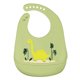 thumbnail image 1 of Silicone Baby Bib Waterproof Easily Clean Silicone Feeding Bib for Babies Girl and Boy Green Dinosaur, 1 of 4