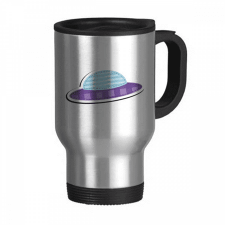 

Universe And Alien UFO Art Deco Fashion Travel Mug Flip Lid Stainless Steel Cup Car Tumbler Thermos