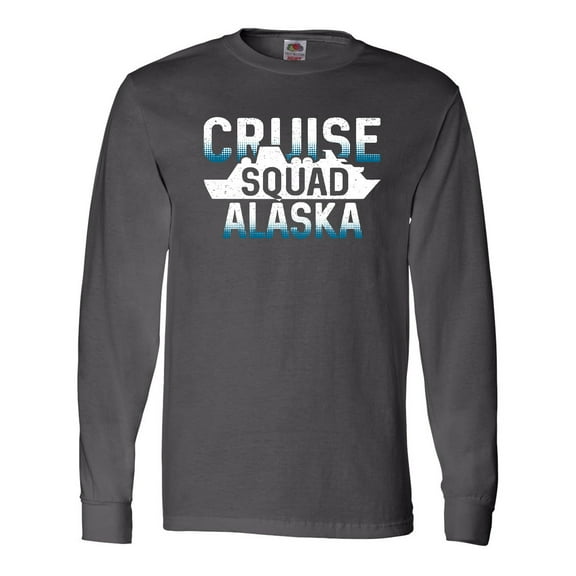 Inktastic Alaska Cruise Squad Vacation Trip Long Sleeve T-Shirt