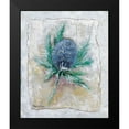 thumbnail image 2 of Withaar, Rian 20x24 Black Modern Framed Museum Art Print Titled - Thistle bud, 2 of 5
