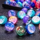 thumbnail image 5 of Chalyna Pelotas Rebotadoras Galaxia 50 pcs, Pelotitas de Caucho de 3.2 cm, 5 of 6
