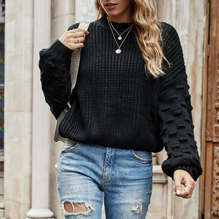 Cute black deals sweater