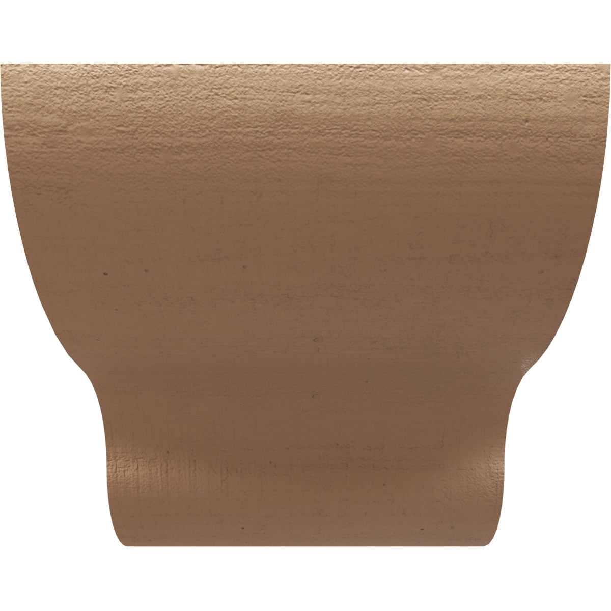 11"W x 22"D x 11"H Wide Greensboro Rough Cedar Woodgrain TimberThane Corbel, Primed Tan