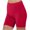 Red, variant on Fengqque Women's Pants Summer Solid Color Stretch Beach Shorts Large Size Cotton Linen Pants Yoga Leggings Fitness Running Gym Solid Sports Active Three Minutes Pants S-4XL