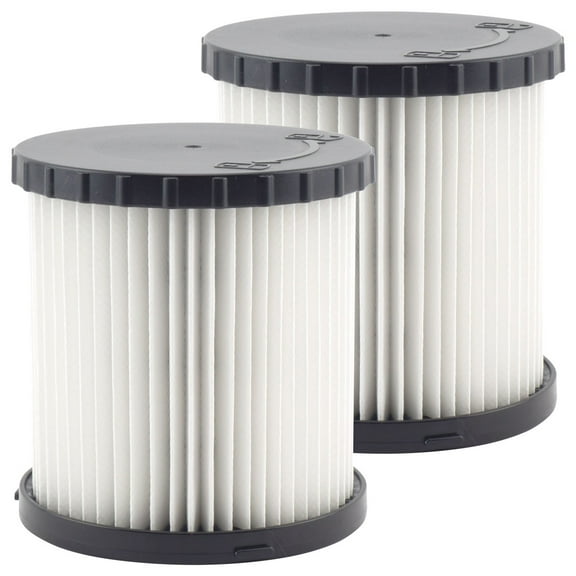 2 Pack Cartridge HEPA Filters Replacement Part DCV5801H Compatible with DeWalt DCV580 & DCV581H Wet Dry Vacuums
