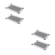 thumbnail image 2 of Inteprter Mantel Individual tejido de 2 uds para restaurante, hogar, Hotel, de comedor, tejido de PVC, cuenco de estilo europeo, posavasos, Negro 2Conjunto, 2 of 6