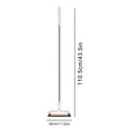 thumbnail image 3 of Rbaofujie Scrub Brush Floor Scrub Brush with Long Handle 2 In 1 Scrape and Brush Tub and Tile Brush for Cleaning Bathroom Patio Kitchen Wall Bathroom Brush, 3 of 8