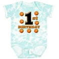 thumbnail image 3 of Inktastic 1st Birthday Basketball Boys or Girls Baby Bodysuit, 3 of 5