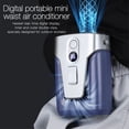 thumbnail image 6 of Outdoor Waist Mounted Fan, Portable Bladeless Mini Cooler, 3 Speed Rechargeable Ventilator, 5 Inch 12000mAh Power Bank Device for Construction and Travel, 6 of 9