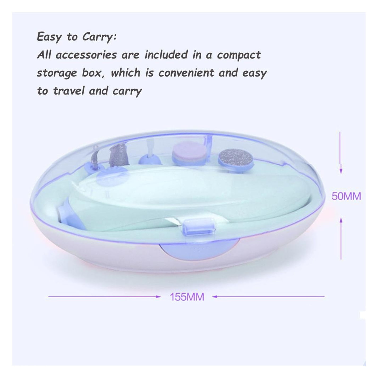 Electric Manicure Pedicure Kit Multifunctional Pedicure Manicure Tools Set Cordless Electric Nail Drill Kit For Men Or Women Nail C