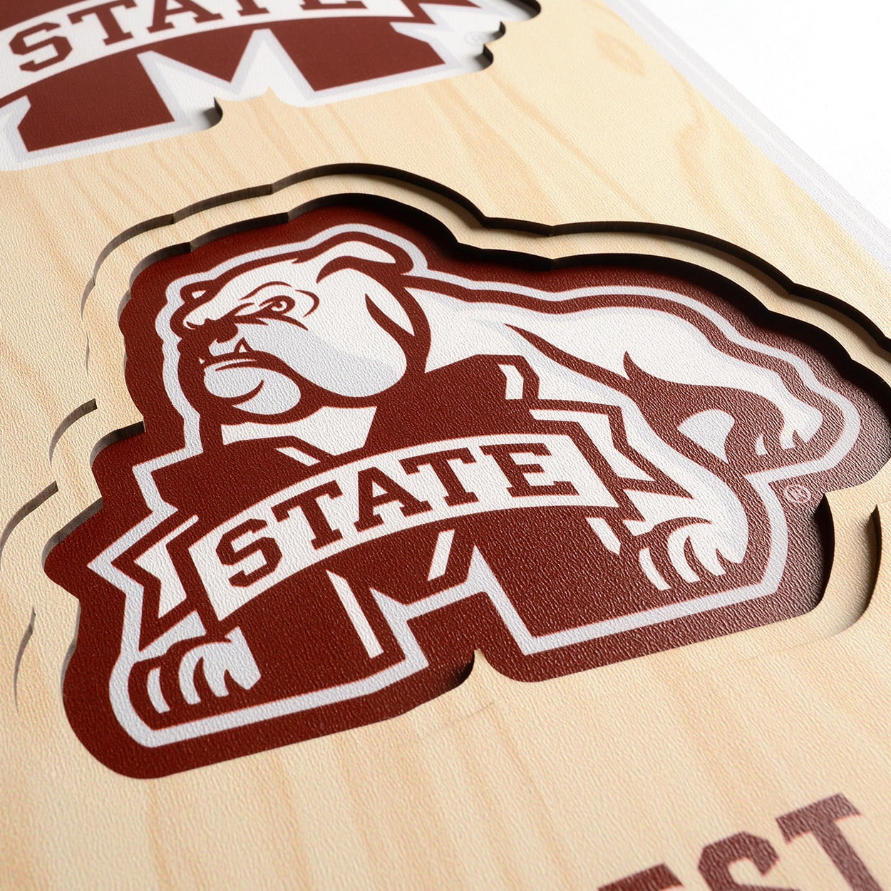 YouTheFan NCAA Mississippi State Bulldogs 8x32 Stadium View Banner