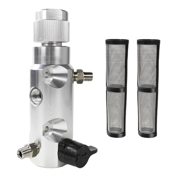 Fluid Manifold Filter Assembly Return Valves for 390 395 490 495 595 Airless Paint Sprayer Replace 15G455 Easy to Use