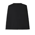 thumbnail image 6 of Dyfzdhu Women Loose Short Cloak Blazers Solid Color Elegant Party Cape Jacket Black XXL, 6 of 9